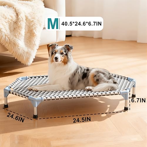 Elevated Outdoor Dog Bed (6 sided Medium)