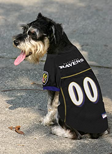 NFL AFC North Mesh Jersey for Dogs (Baltimore Ravens / X-Large)