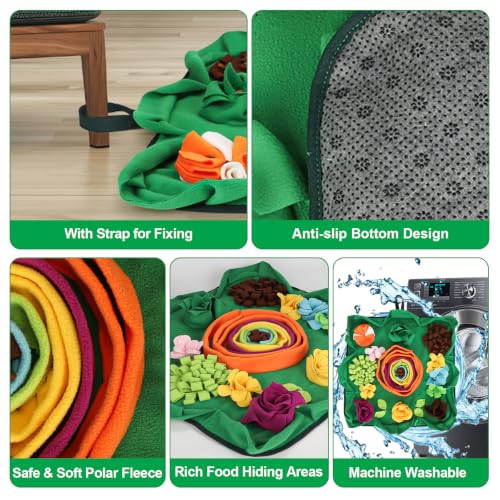 Snuffle Mat for Dogs (Green)