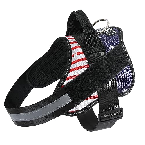 Dog Harness No (Large (Pack of 1) / FLAG)