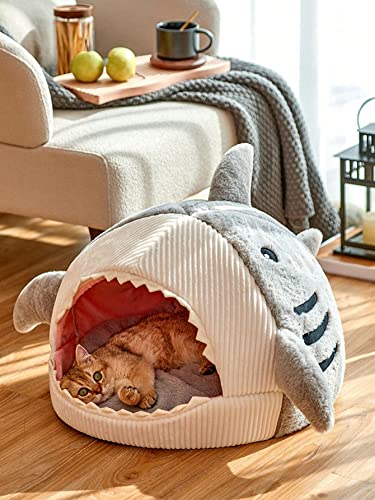Cat Mat Shark (Medium / Grey)