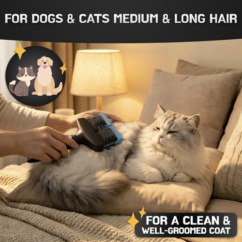 Dual Flexible Head Slicker Brush