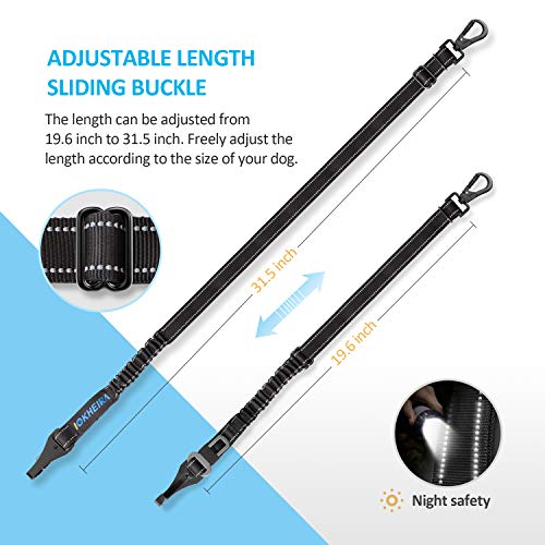 Dog Seat Belt 3 (Black)