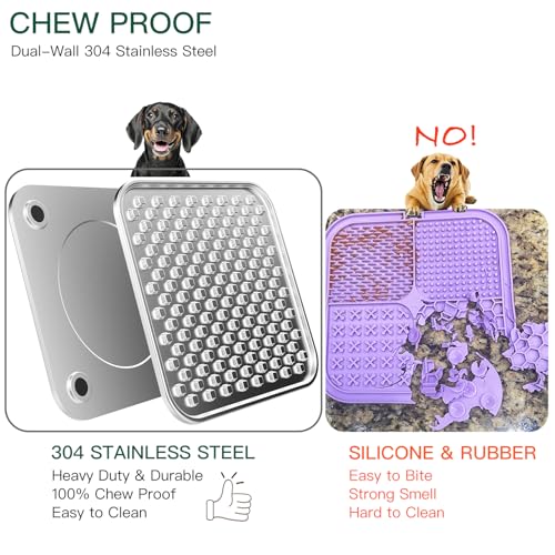 Lick Mat for Dogs & Cats (Large-1Pack)