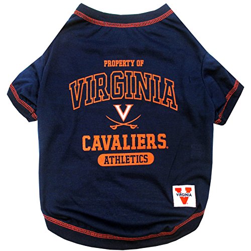 Collegiate Virginia Cavaliers Dog T (Virginia Cavaliers / X-Large)