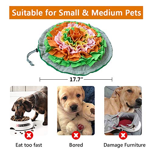 Snuffle Mat for Dogs (Medium 17.7")