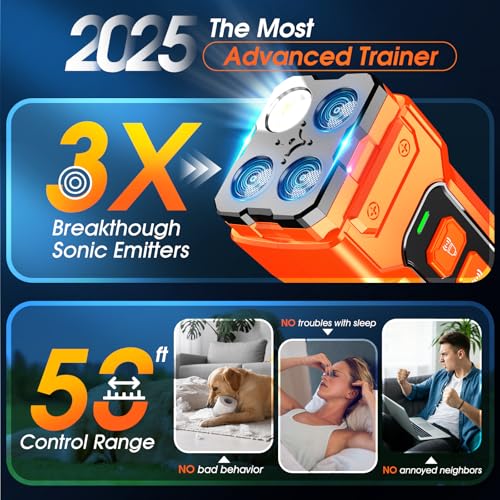 Dog Bark Deterrent Devices (Orange)