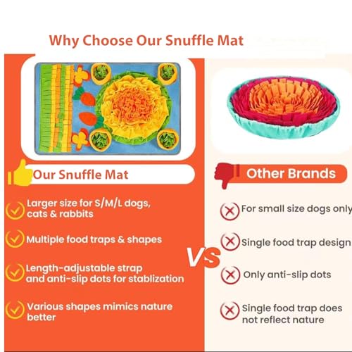 Snuffle Mat for Dogs (blue)