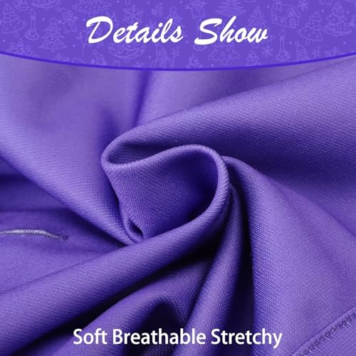 Dog Hoodie for Large Medium Small Dogs (Purple / X-Large)