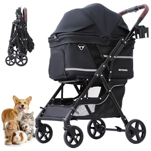 Dog Stroller with No (Black)