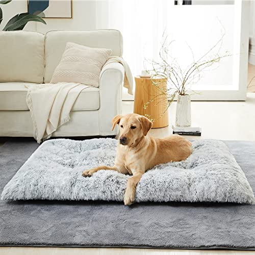 Dog Bed for Large Dogs (Grey / 2XL(48x29 inch))