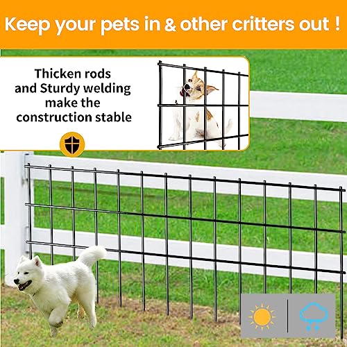 Garden Fencing Animal Barrier 37.5 ft (37.5 ft (L) × 15 in (H), 15 Pack)