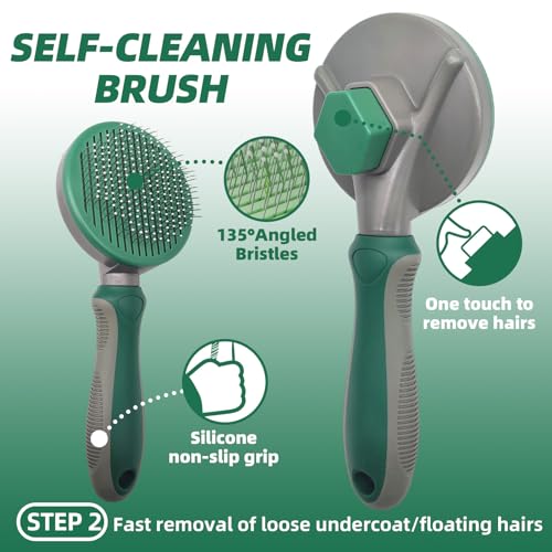 Pet Grooming Kit (A-Green)