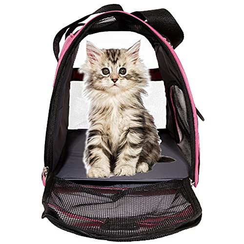 Cat Carrier for Cats Soft (Small-Pink)