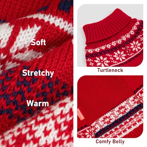 Dog Christmas Sweater (Medium (7-11lbs) / 2# Xmas)