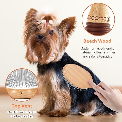 Dog Brush for Long Haired Dogs (Long Pin for Long Haired)