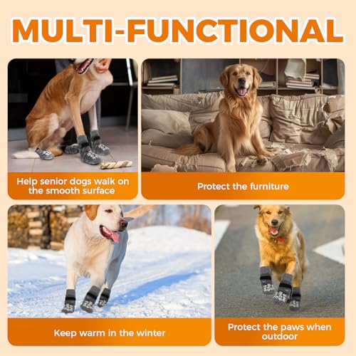 Anti Slip Dog Socks Prevent Licking Paws (S)