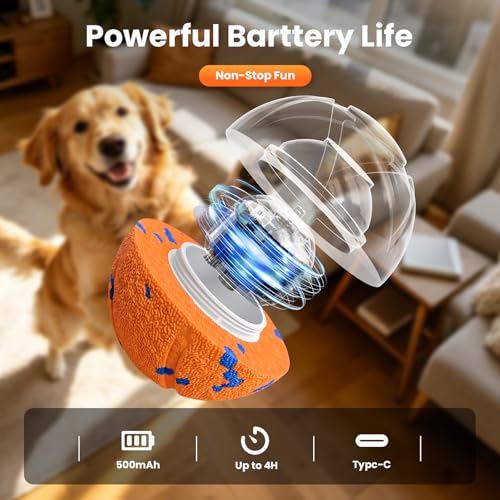 Smart Interactive Dog Toys (Orange)