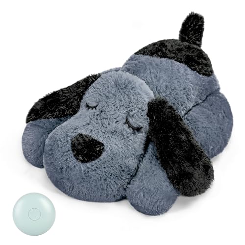 Heartbeat Dog Toy for Puppy (dark grey)
