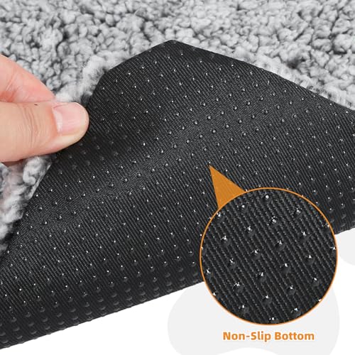 Self Warming Cat Bed (16*20in / Light&Dark Grey)