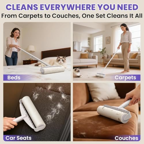 9.45” Large Lint Roller for Pet Hair