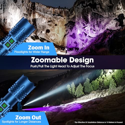 UV Flashlight (2PCS Blue)