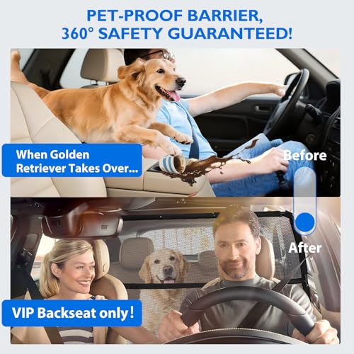 Dog Barrier for Truck (Large(56" Wide))