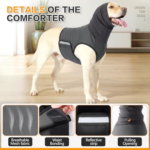 Dog Anxiety Vest (Grey / X-Small)