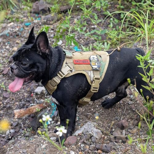 Tactical Dog Harness with Handle No (X-Small / Multi-colored)