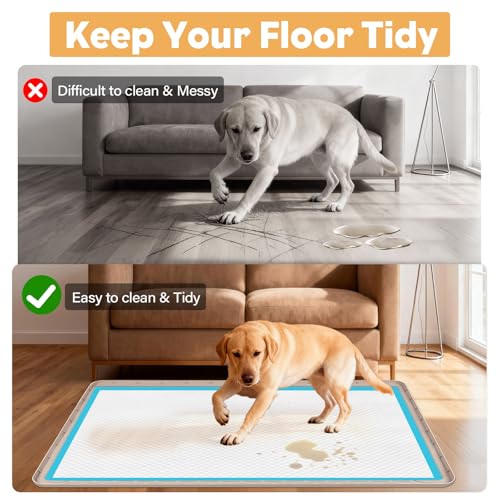 50" x35" Pee Pad Holder for Dog Puppy Pad Holder Khaki (50" X35"khaki)