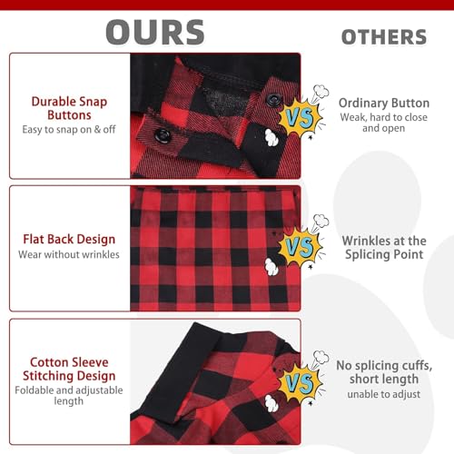 Christmas Dog Shirt (Small / Red)