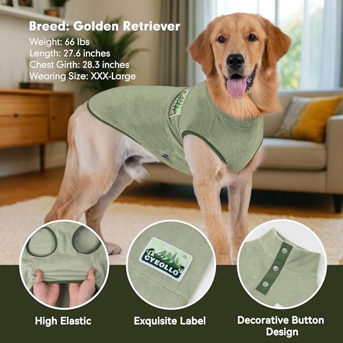 Fleece Dog Sweater (XX-Large / Green)