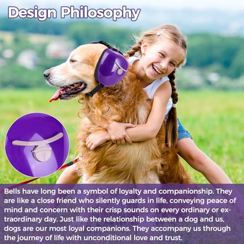 Dog Ear Muffs for Noise Protection (Purple / Large)