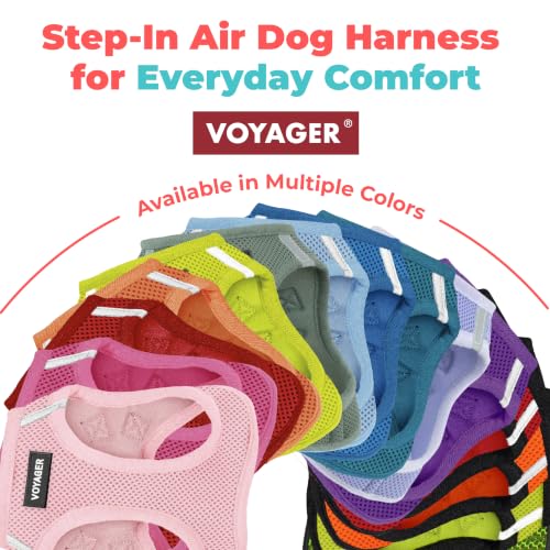 Voyager Step in Air Dog Vest Harness (Burgundy / M (Chest: 16 - 18"))