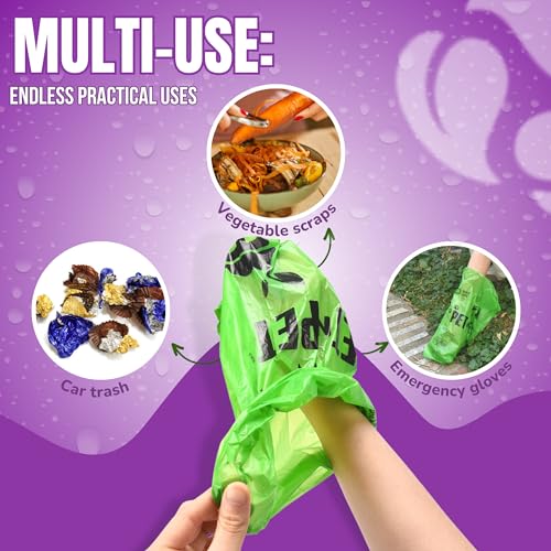 Doggie Poop Bags (Green - Scented)