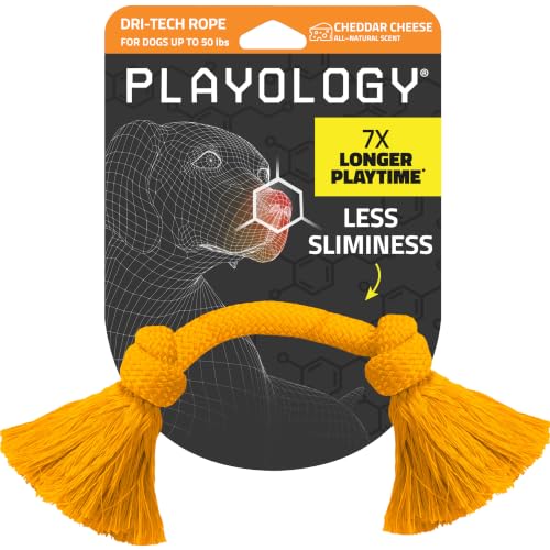 Tug Rope Dog Toys for Medium Dogs (Medium / Cheddar Cheese)