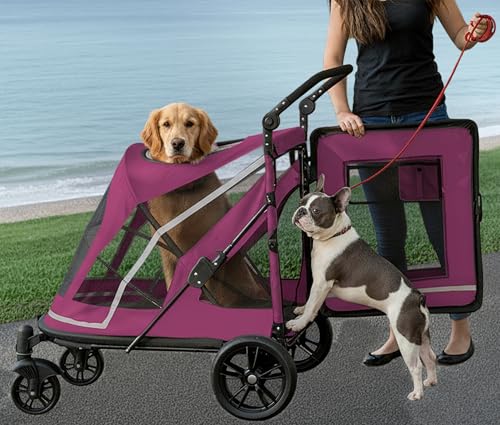 No Zip Expedition Pet Stroller (Dark Lilac / Expedition)