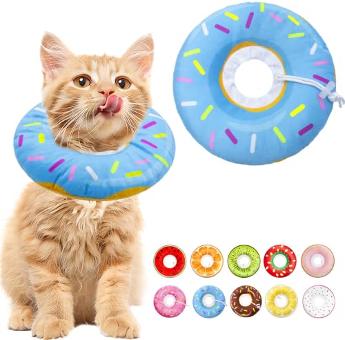 Cat Cone Collar Soft (Blue / Small)