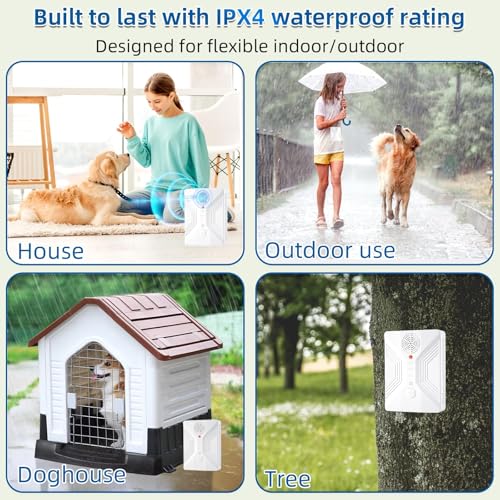 Ultrasonic Anti Barking Device (White)