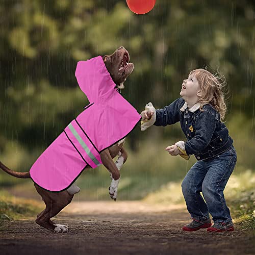 Waterproof Dog Raincoats (Small / Pink)