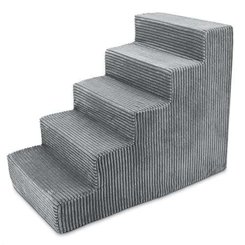 Dog Stairs & Steps (Gray / H: 22.5 Inches)