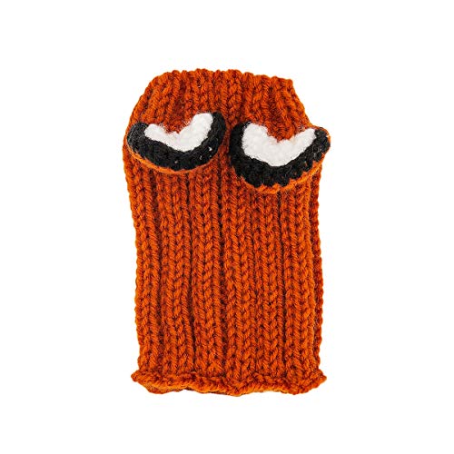 Fox Costume Knit Dog Snood Ear Wrap for Pets (Small)
