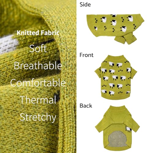 Funny Sheep Dog Sweater (X-Small / Sheep)