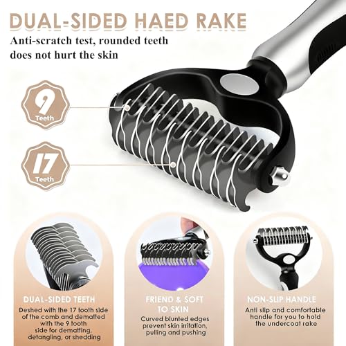 Large Dog 3 in 1 Grooming Kit (Natural)