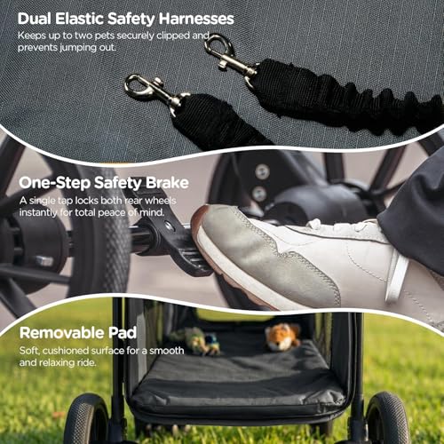 Scout Pet Stroller (Black)