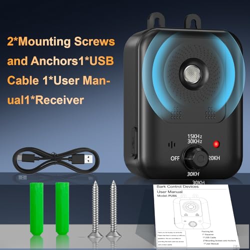 Anti Barking Devices (Black / 1pack)