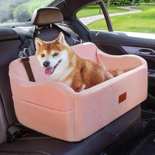 Dog Car Seat for Medium (Pink / Large)