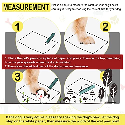 Dog Shoes Large Size Dogs XXL (Black / Size 9:for paw width 3.2-3.3 inches (Pack of 4))