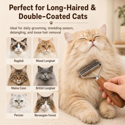 Cat Brush for Long Haired Cats
