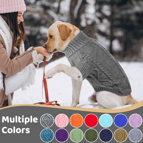 XL Dog Sweater (X-Large / Slate Grey)